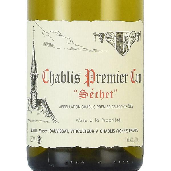 ヴァンサン ドーヴィサ シャブリ プルミエ クリュ セシェ 2018 Vincent Dauvissat Chablis 1er Cru ...