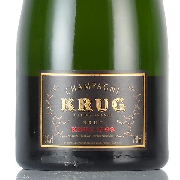 クリュッグ ヴィンテージ 1998 Krug Vintage フランス シャンパン シャンパーニュ 新入荷｜katsuda｜02