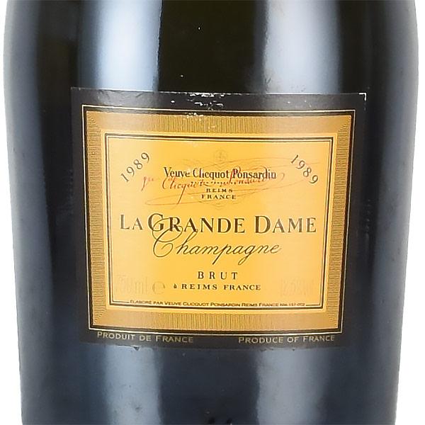ヴーヴ クリコ ラ グランダム 1989 ヴーヴクリコ グラン ダム Veuve Clicquot La Grande Dame フランス シャンパン シャンパーニュ