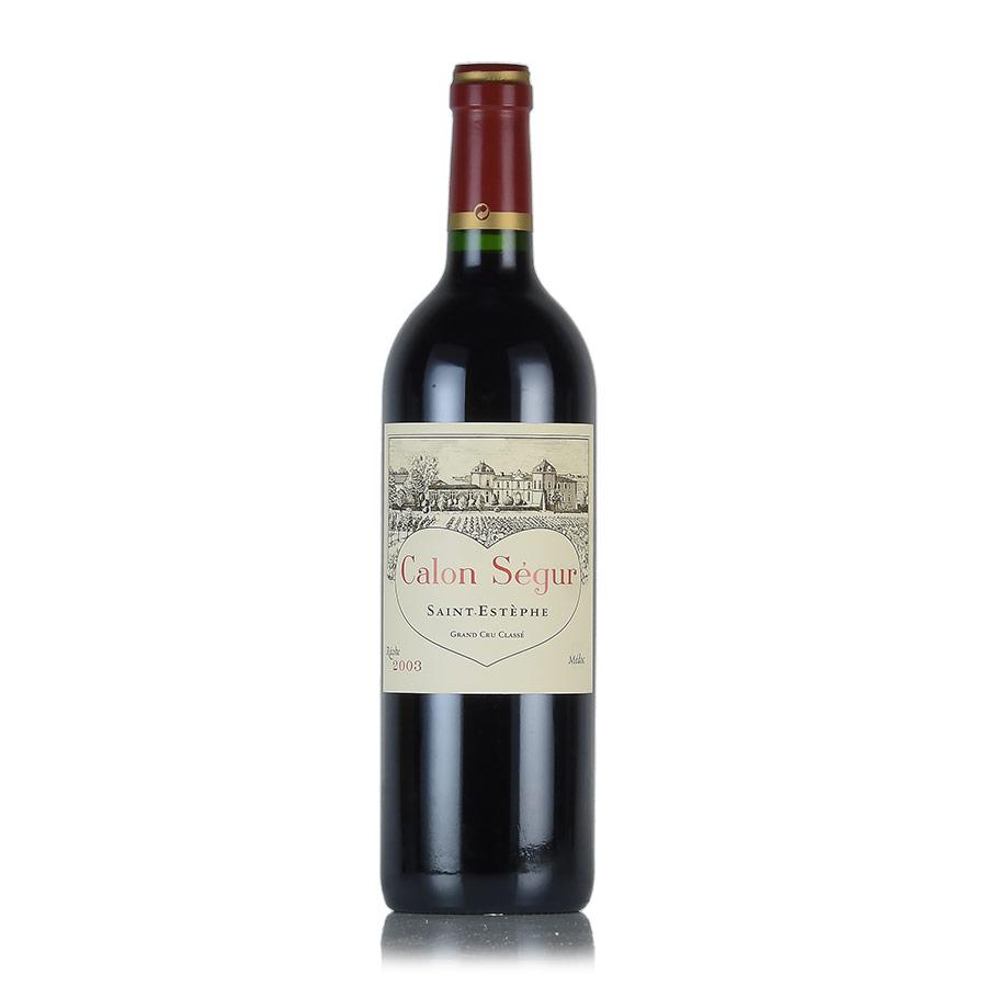Château Calon Ségur 2003 赤ワイン 木箱入り Château Calon Ségur 2003 赤ワイン 木箱入り 【公式通販】