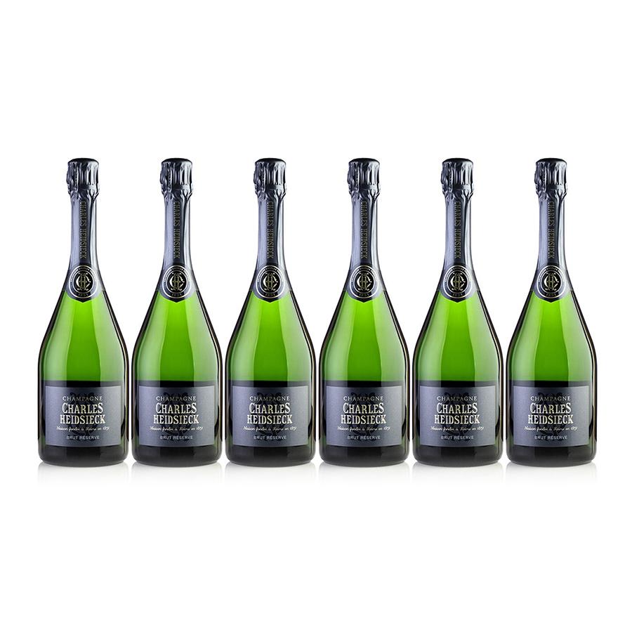 Charles Heidsieck Brut Reserve 6本セット シャルル エドシック ブリュット レゼルヴ NV 6本セット レゼルブ