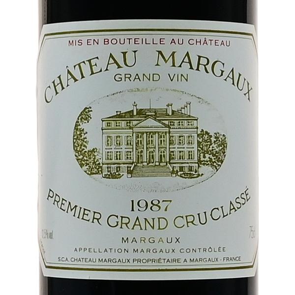 シャトー マルゴー 1987 Chateau Margaux フランス ボルドー 赤ワイン