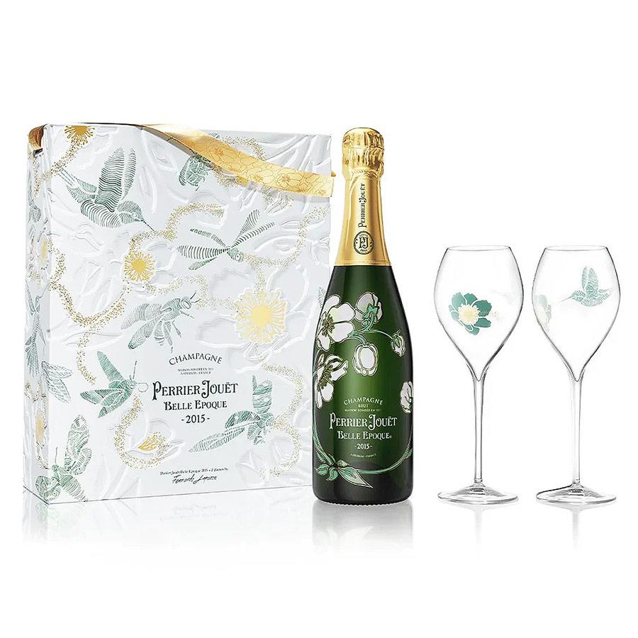 ペリエ ジュエ ベル エポック 2015 グラス2脚セット　750ml ペリエ ジュエ ベル エポック グラス2脚セット ( フェルナンド