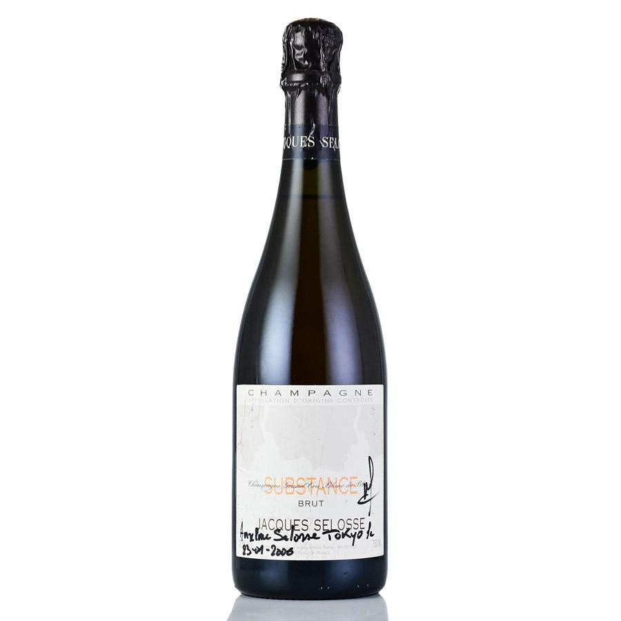 ジャック セロス シュブスタンス NV 750ml ※アンセルム・セロス氏直筆