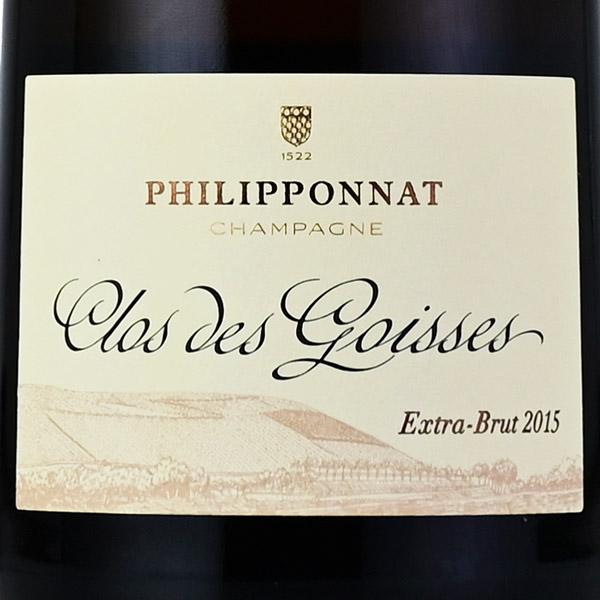 フィリポナ クロ デ ゴワセ 2015 Philipponnat Clos des Goisses フランス シャンパン シャンパーニュの画像