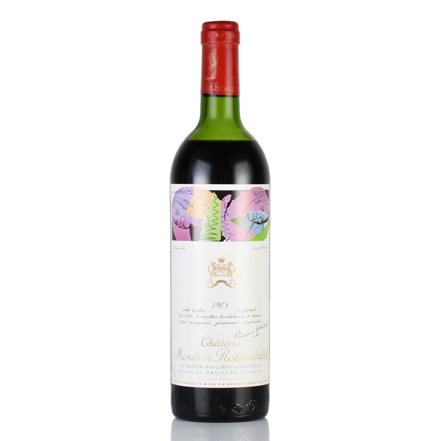 シャトー ムートン ロートシルト 1975 キャップシール不良 ロスチャイルド Chateau Mouton Rothschild フランス ボルドー  赤ワイン : 8000-201610-147d : KATSUDA 勝田商店 銘醸ワイン専門 - 通販 - Yahoo!ショッピング