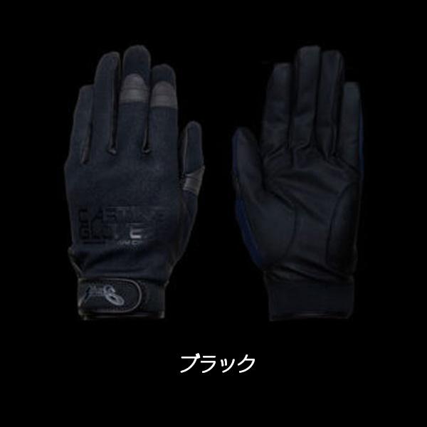 ノリーズ キャスティンググローブ ブラック Lサイズ　新品 NORIES ノリーズ キャスティンググローブNS-03(フルフィンガー