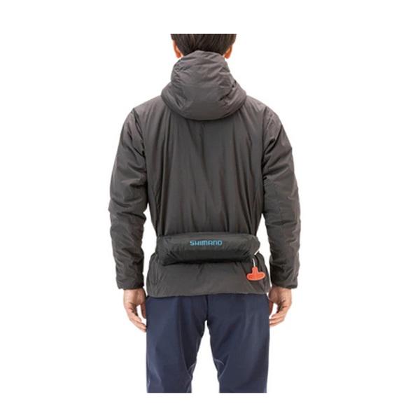 ラフトエアジャケットVF053Uブラック シマノ ラフトエアジャケット(コンパクトタイプ・膨脹式救命具