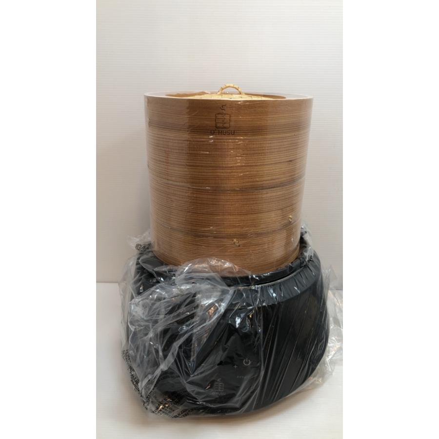 ☆未使用品!☆ Ocrasi O'MUSU オムス 電気せいろ蒸し器 黒 OS2 ☆未使用品!☆ Ocrasi O'MUSU オムス 電気せいろ蒸し器 黒 OS2