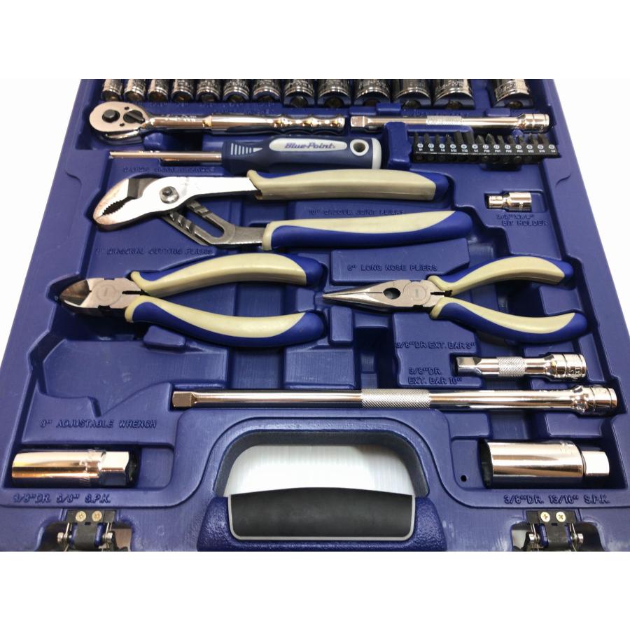 Snap-on Blue Point 70pc ジェネラル サービス セット ツール Snap-on Blue Point 70pc ジェネラル サービス セット ツール
