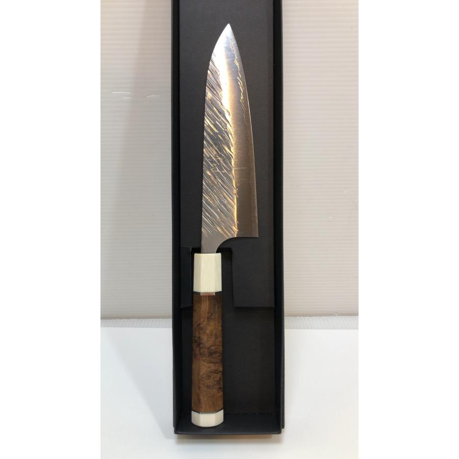 未使用品! 黒崎優 清助刃物 15cm 小 三徳包丁 風神 Fujin SPG2 未使用品! 黒崎優 清助刃物 15cm 小 三徳包丁 風神 Fujin SPG2