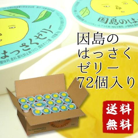 因島のはっさくゼリー 72個入り / ギフト お中元 お歳暮 茶の子