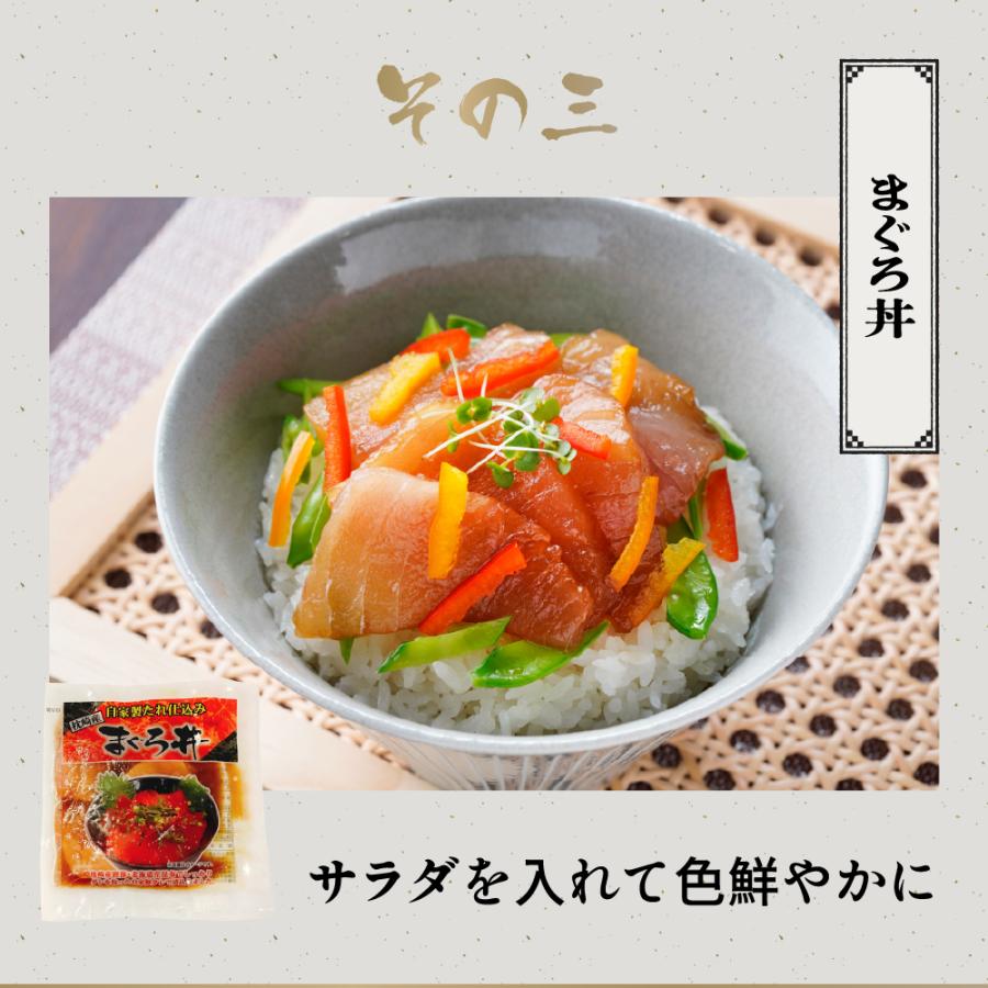 敬老の日 ギフト 鹿児島県産 特選海鮮どんぶり3種セット 海鮮丼 9食入