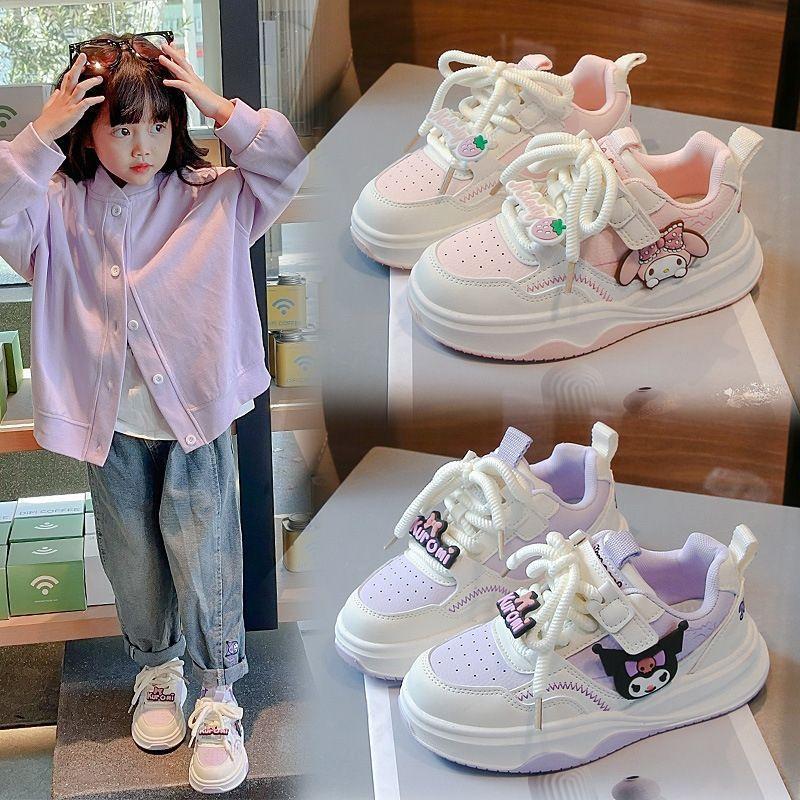 クロミ ちゃん スニーカー キッズ 女の子子供靴 マジックテープ 幅広