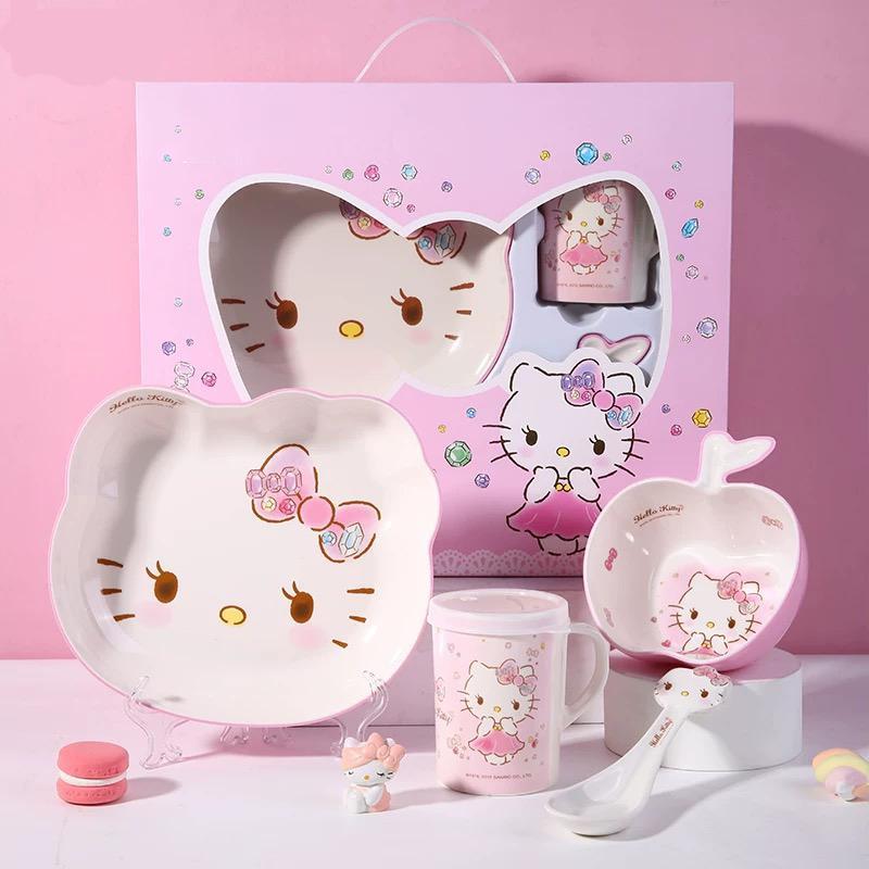 食器セット 子供用 クロミ ちゃん プレート スプーン 食器 茶碗 皿