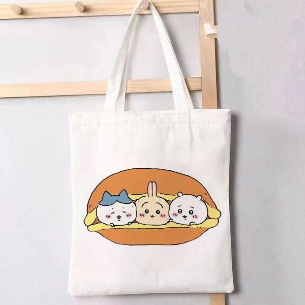 ちいかわ ハチワレ うさぎ トートバッグ キャンバスバック ショルダー