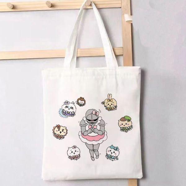 ちいかわ ハチワレ うさぎ トートバッグ キャンバスバック ショルダー