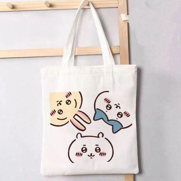 ちいかわ ハチワレ うさぎ トートバッグ キャンバスバック ショルダー