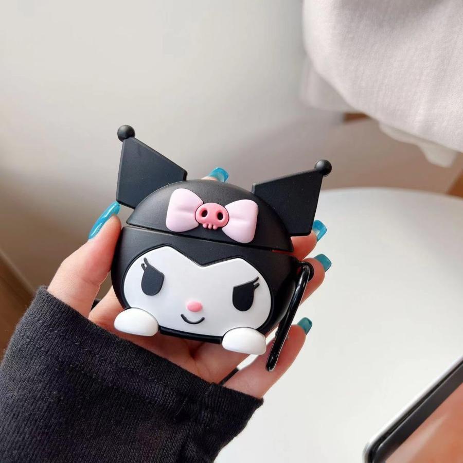 クロミ風ちゃん AirPods ケース 対応 立体ケース AirPods1/2/ 3/4/Pro