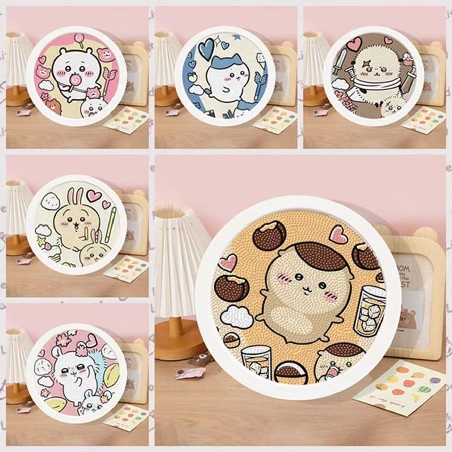 ダイヤモンドアートキット ちいかわ ハチワレ モモンガ ビーズアート