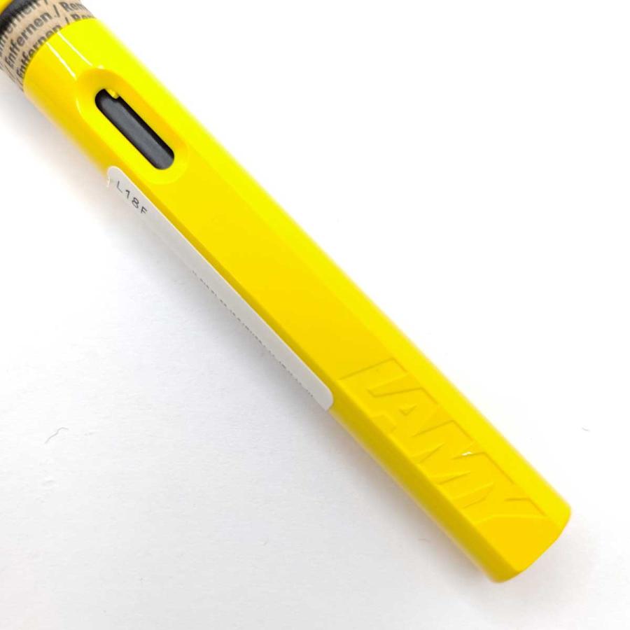 中古・未使用品】LAMY ラミー サファリ 万年筆 F safari イエロー L18F