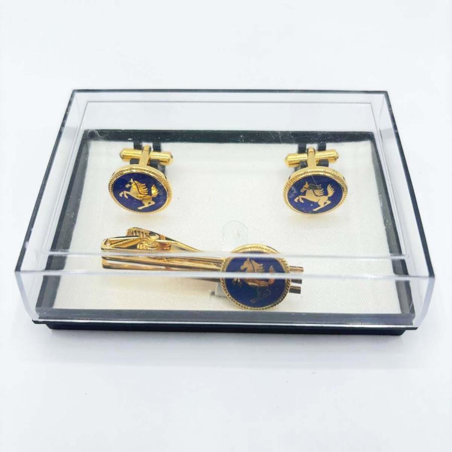 中古】東京競馬場 ネクタイピン カフス セット 競馬 記念品 : カウカウ