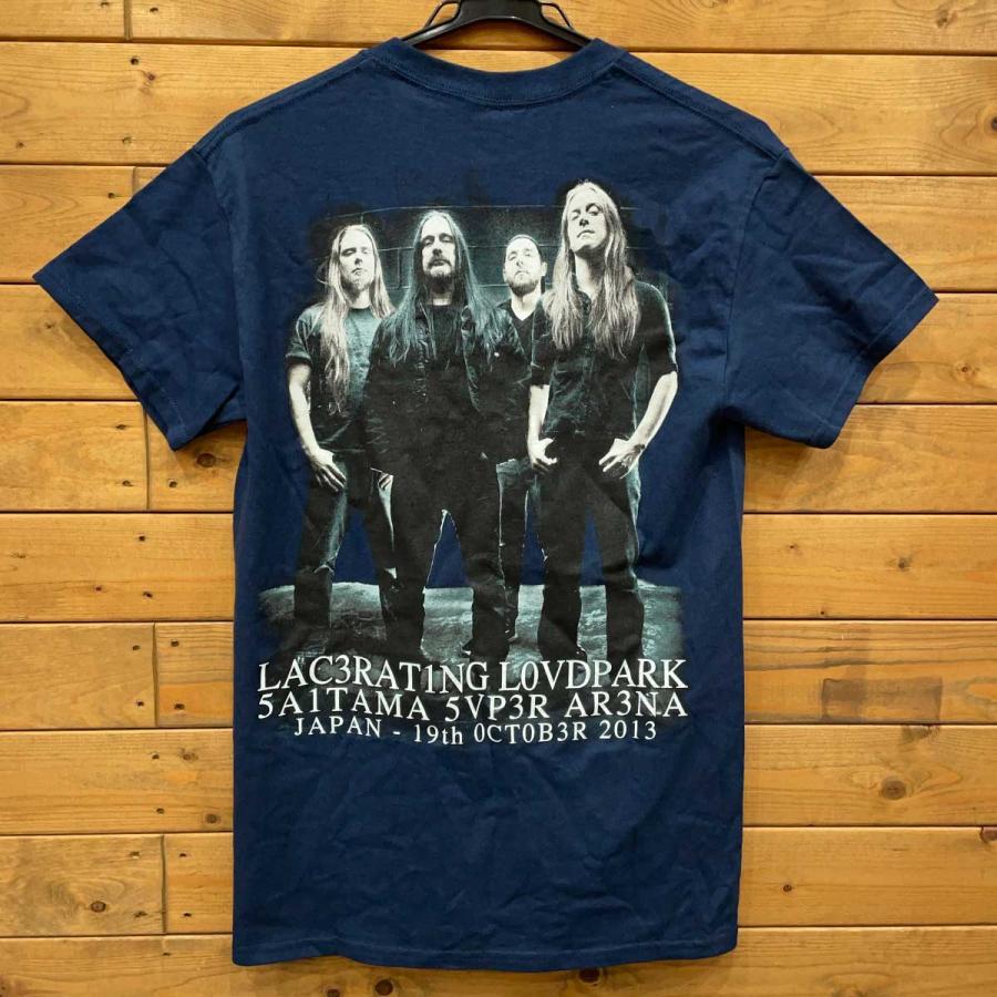 中古】CARCASS カーカス 2013 LOUD PARK Tシャツ S ネイビー 