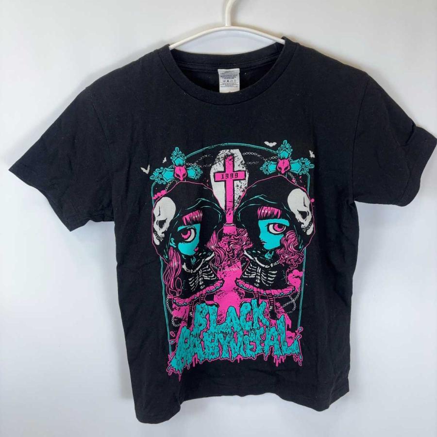 中古】BLACK BABYMETAL ベビーメタル ベビメタ 五月革命 2013 Tシャツ