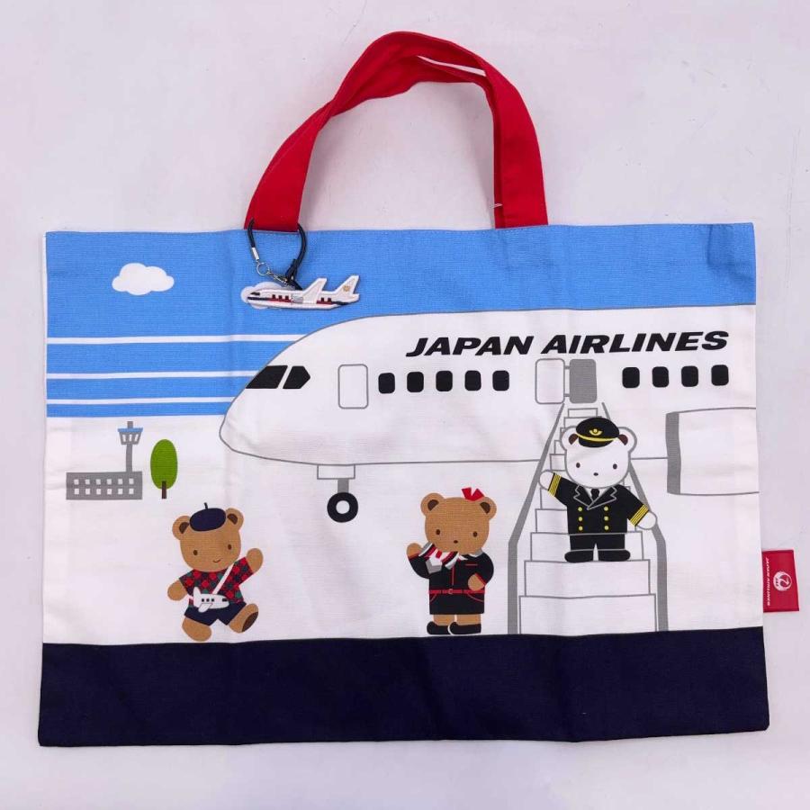 【再値下げ】★新品未開封★JAL 70周年　ファミリア　オリジナルレッスンバッグ 中古・未使用品】ファミリア familiar JALオリジナル レッスンバッグ