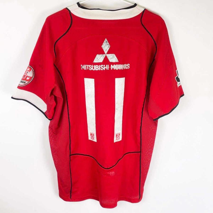 ナイキ 2005 浦和レッズ ユニフォーム ホーム #11 田中達也 XL メンズ NIKE サッカー Jリーグ 中古】ナイキ 2005 浦和レッズ ユニフォーム ホーム #11 田中達也 XL