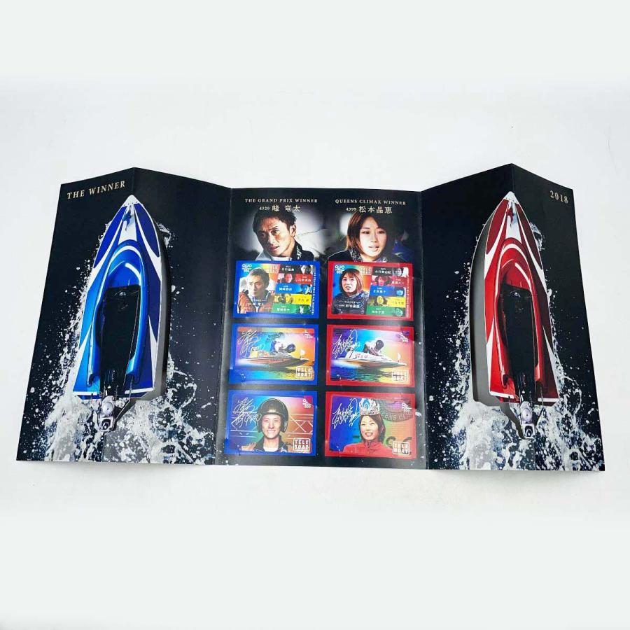 中古・未使用品】テレボート 峰竜太 松本晶恵 QUOカード 500円分×6枚