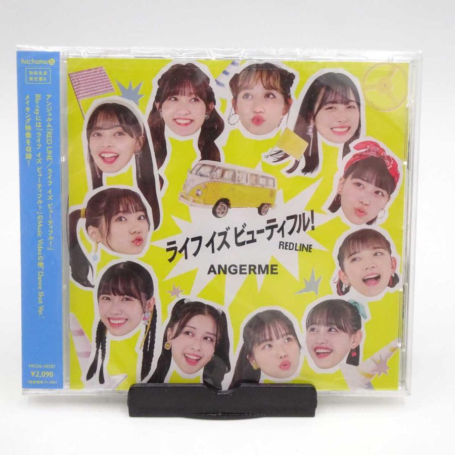 中古・未使用品】アンジュルム RED LINE ライフ イズ ビューティフル