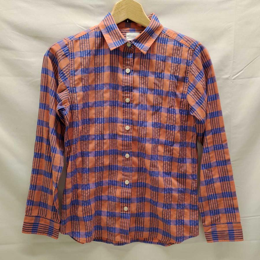 中古】ノースフェイス ロングスリーブラミーシャツ 長袖 シャツ S 