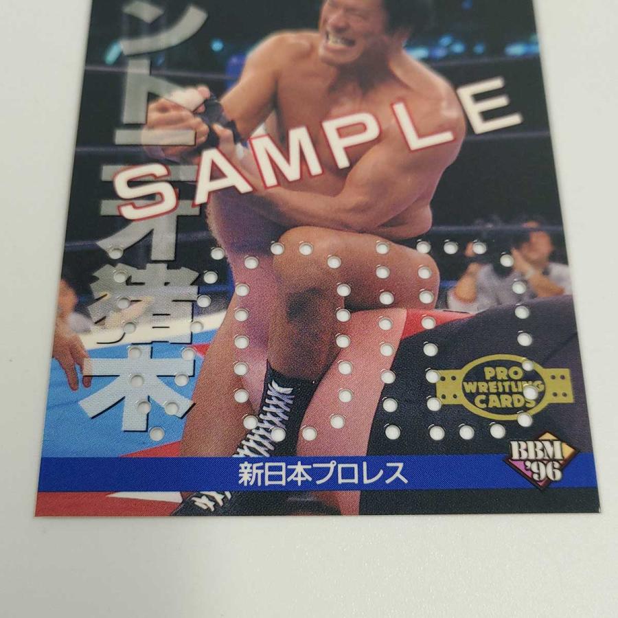 中古】[5点セット] BBM プロレスカード 96/97 サンプルカード タイガー