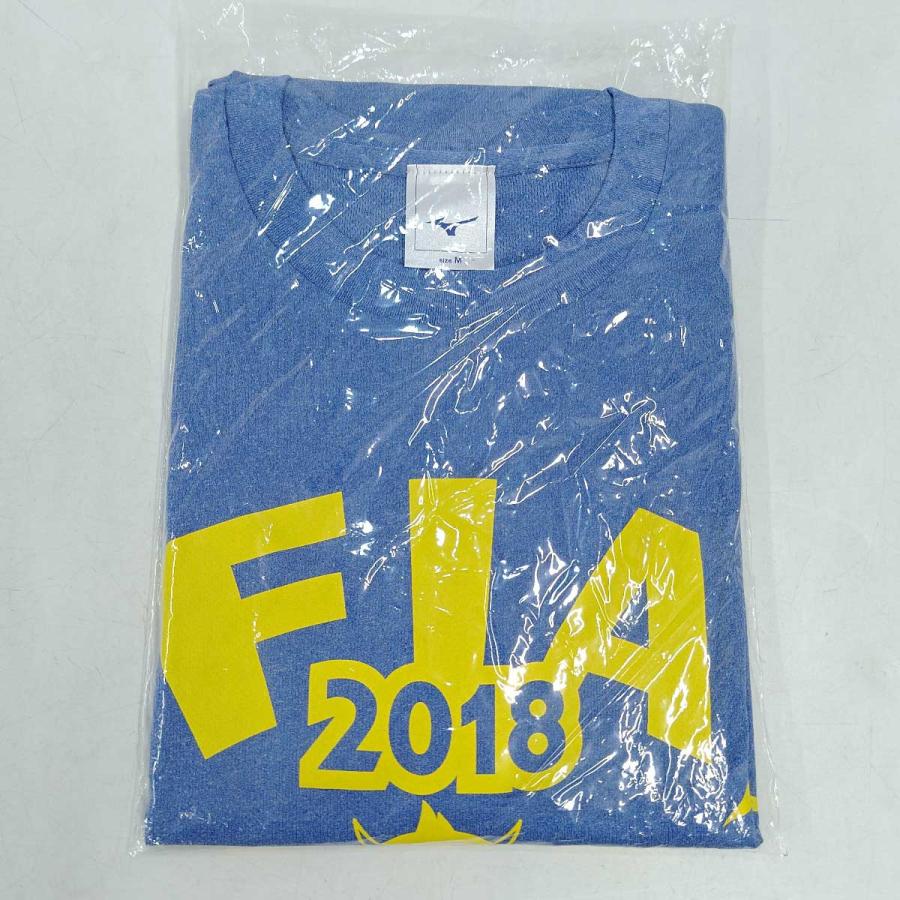 【中古・未使用品】ミズノ 競泳 FIA マスターズ 2018 スイミング フェスティバル ドライシャツ Tシャツ M ユニセックス MIZUNO 水泳｜kaucowking｜05