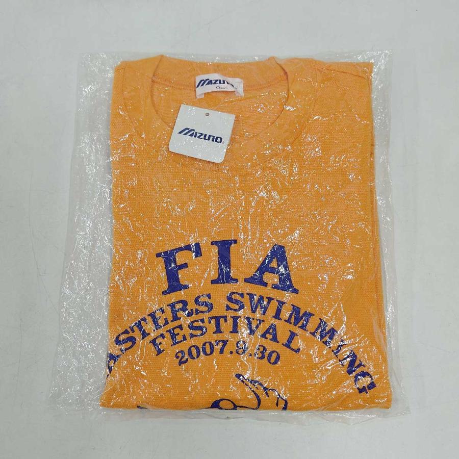 【中古・未使用品】ミズノ 競泳 FIA マスターズ 2007 スイミング フェスティバル Tシャツ O ユニセックス MIZUNO 水泳｜kaucowking｜05