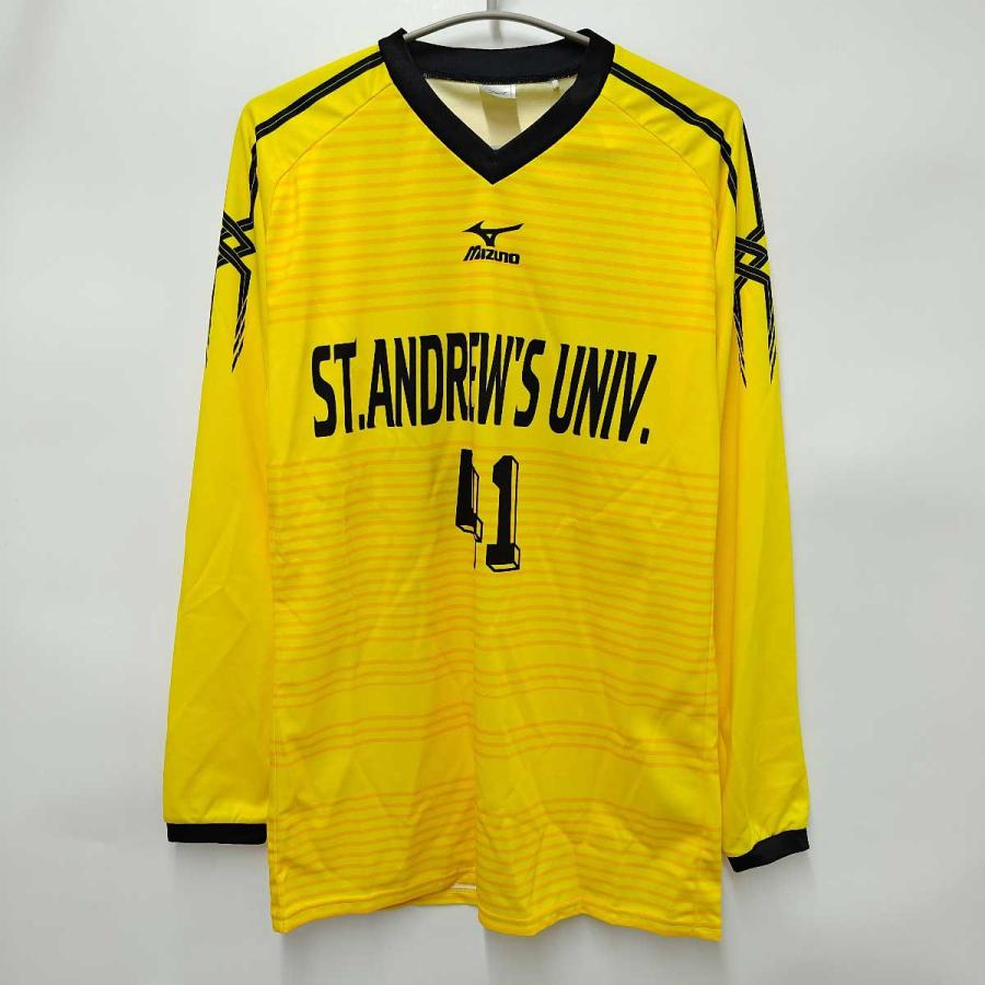 中古】ミズノ 桃山学院大学 サッカー部 ユニフォーム #41 長袖 L 中古】ミズノ 桃山学院大学 サッカー部 ユニフォーム #41 長袖 L