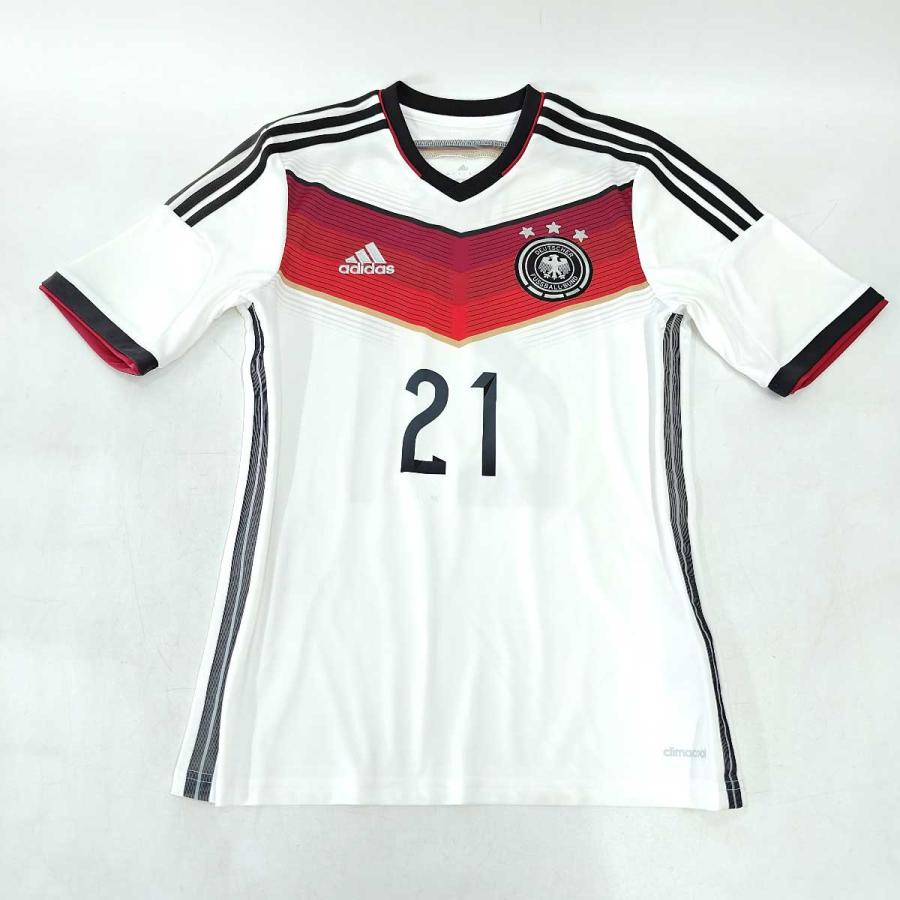 【中古】アディダス サッカー 2014 ブラジル大会 ドイツ代表 ホーム ユニフォーム #21 ロイス REUS S メンズ ADIDAS｜kaucowking｜05