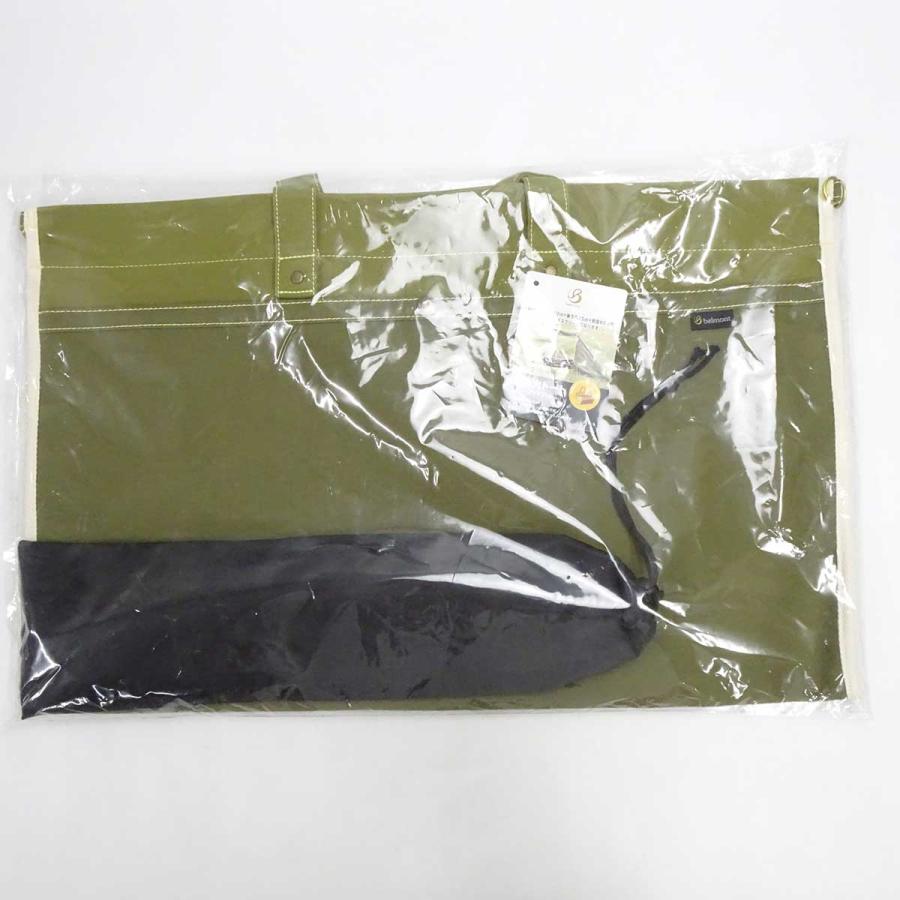 中古・未使用品】ベルモント belmont 焚き火トート オリーブドラブ BM