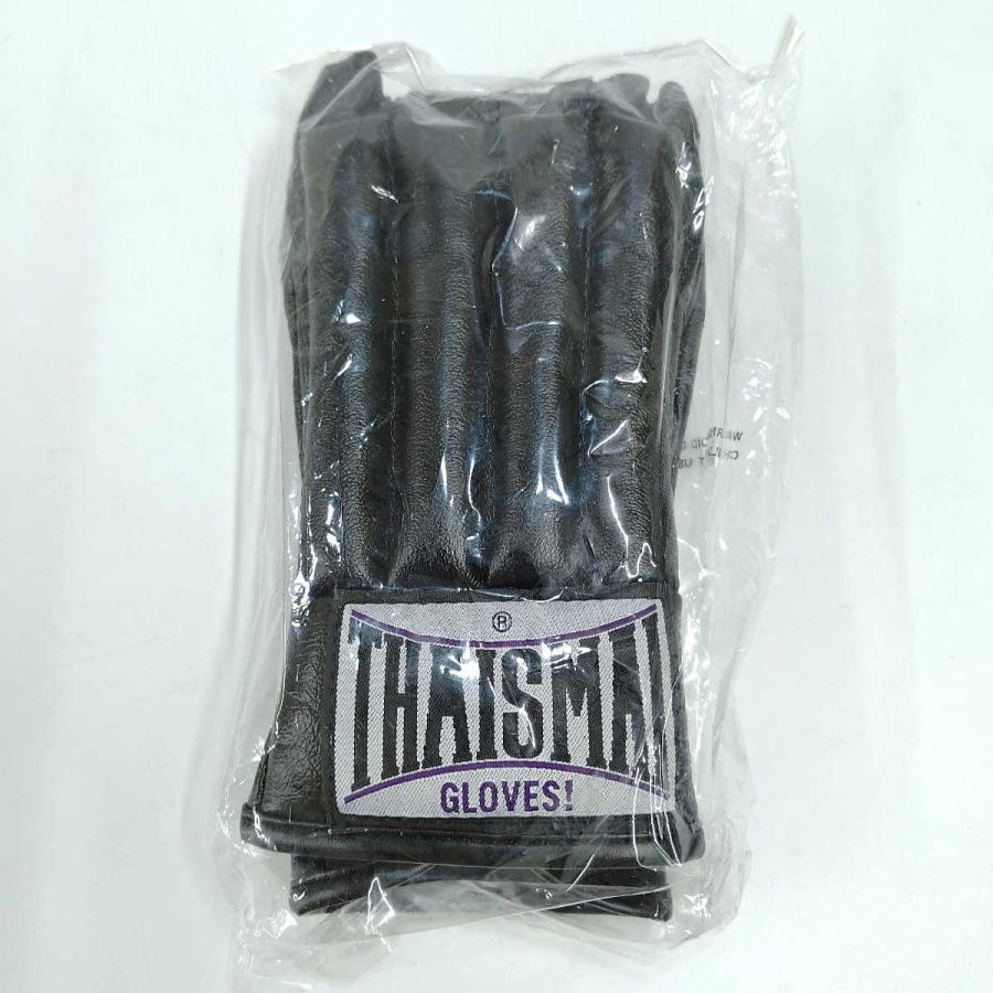 【中古・未使用品】THAISMAI タイサマイ オープンフィンガー パンチンググローブ F ブラック BX-30 イサミ 中古・未使用品】THAISMAI タイサマイ オープンフィンガー パンチング