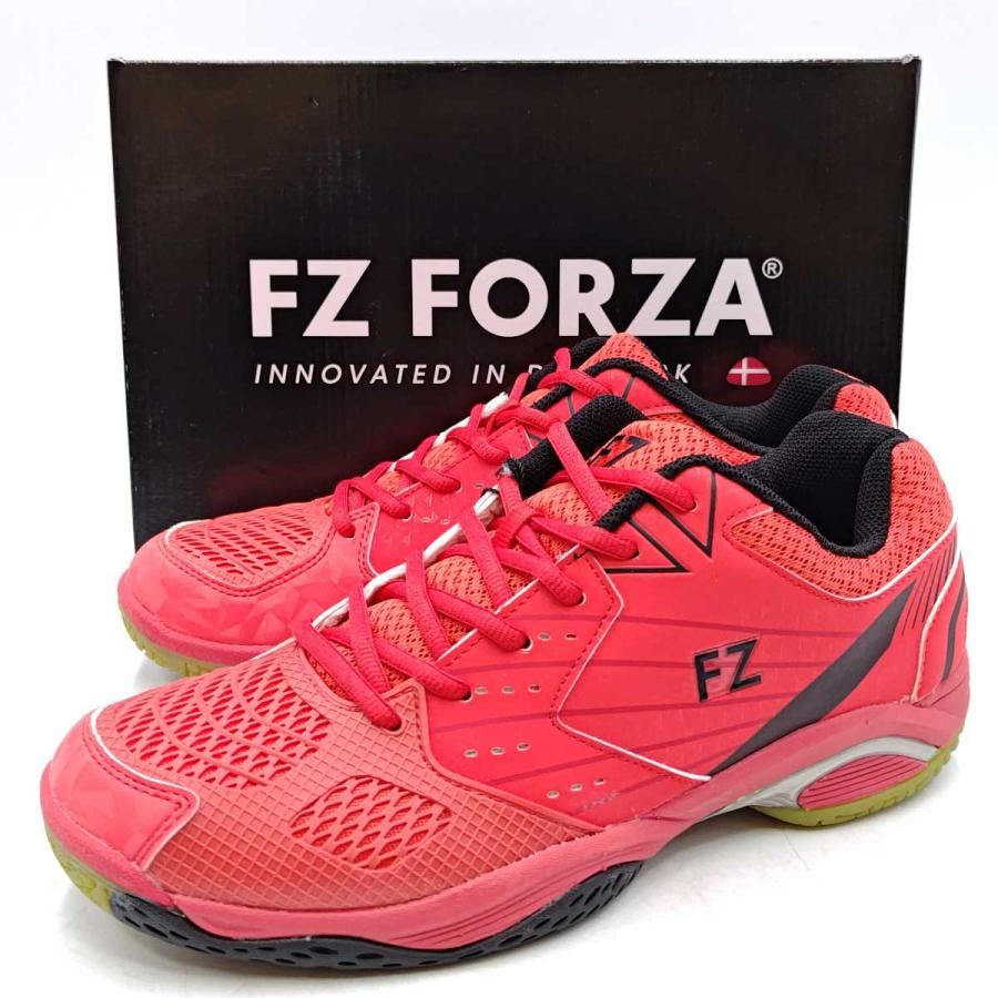 【未使用】FZ FORZA フォーザ SHARCH M メッシュ ハイパフォーマンス バドミントンシューズ 28cm ポピーレッド FZ302952 中古・未使用品】FZ FORZA フォーザ SHARCH M メッシュ