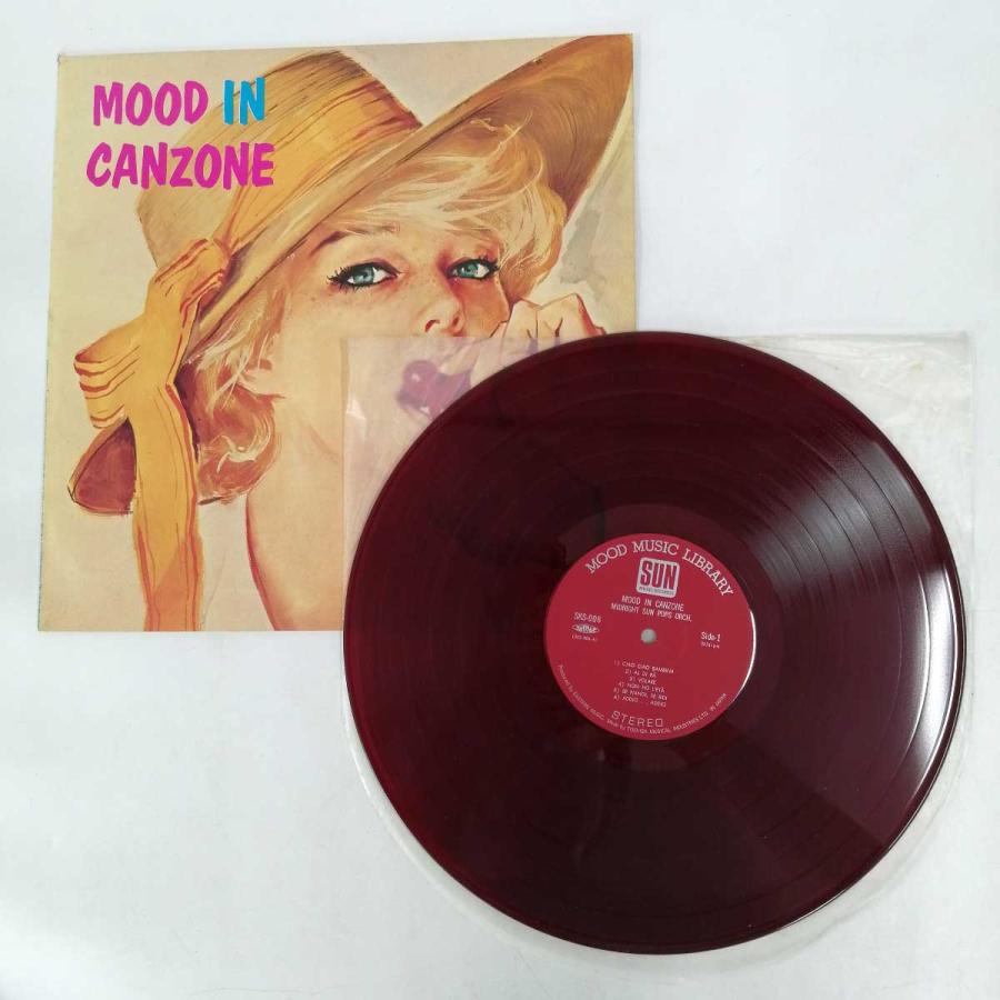 中古】LP レコード 赤盤 MIDNIGHT SUN ORCHESTRA ミッドナイト サン