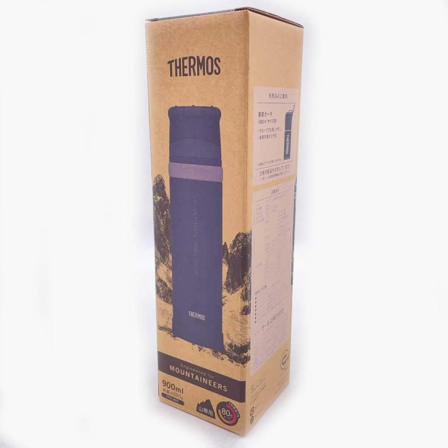【中古・未使用品】サーモス 山専用ステンレスボトル 900ml ジェットブラック FFX-902 THERMOS 中古・未使用品】サーモス 山専用ステンレスボトル 900ml ジェット
