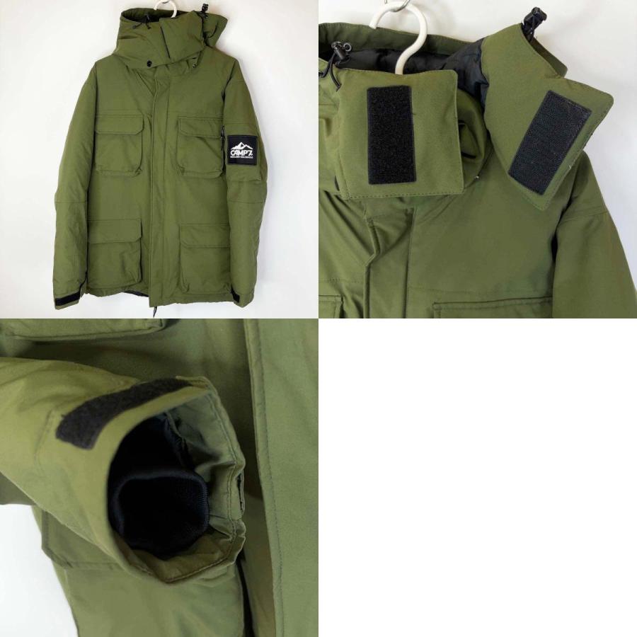 中古】CAMP7 キャンプ7 EXPLORER ダウンジャケット M オリーブ メンズ 