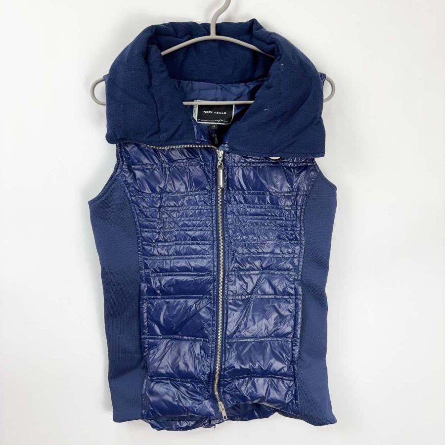 【中古・未使用品】NOEL ASMAR ノエルアスマール 4 Seasons ダウン ベスト XS ネイビー NAD3212 レディース 乗馬 馬術 中古・未使用品】NOEL ASMAR ノエルアスマール 4 Seasons ダウン