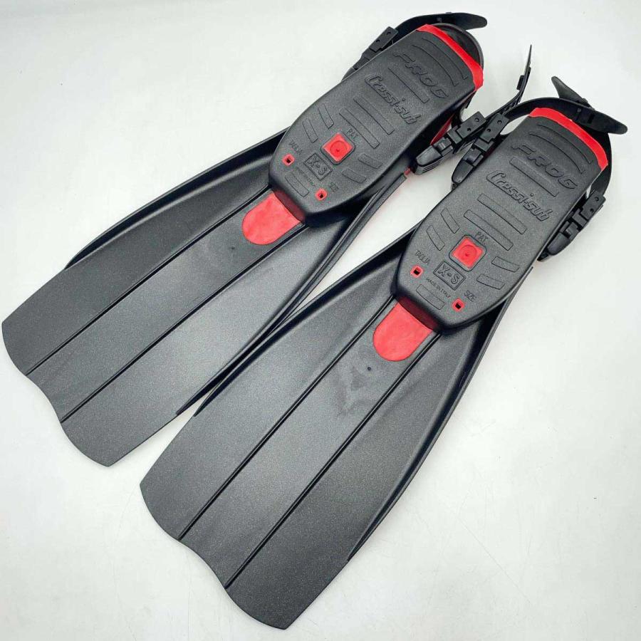 中古・未使用品】CRESSI クレッシー FROG フロッグ フィン 22.5-24.5cm 