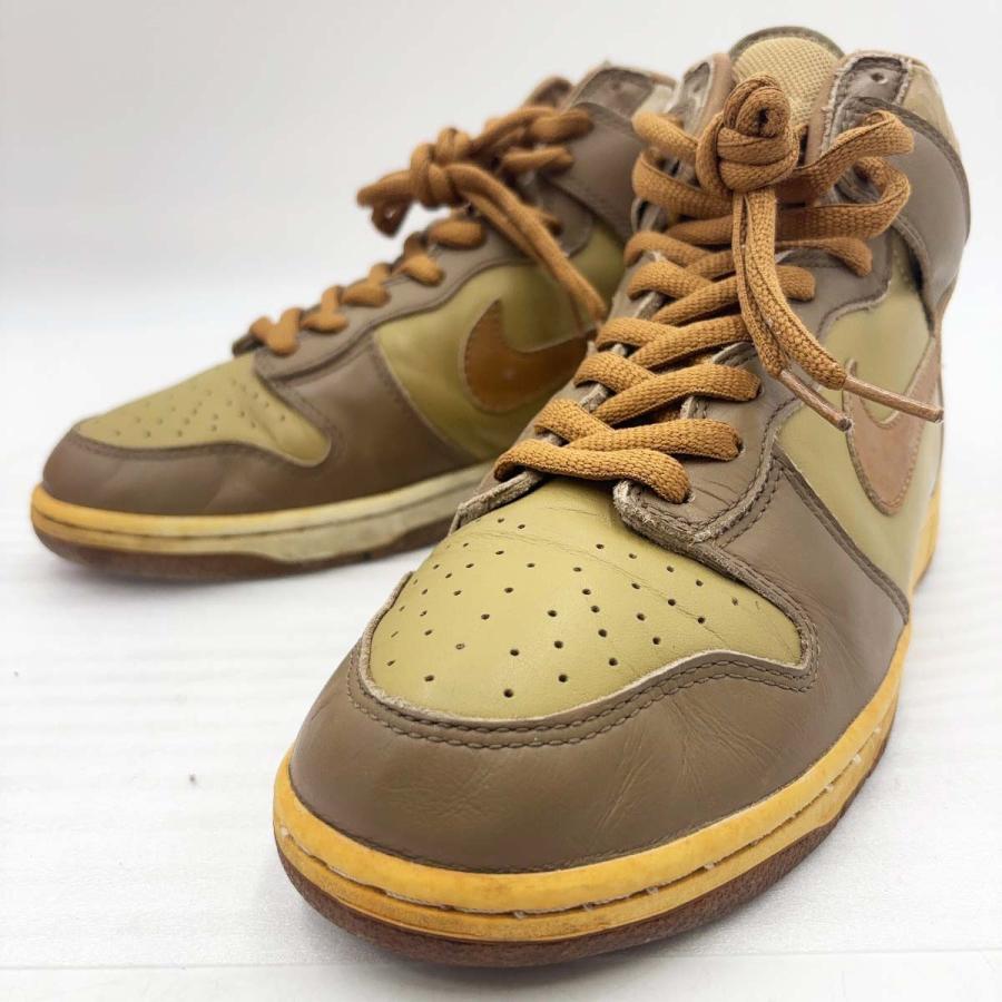 中古】ナイキ ダンク ハイ DUNK HIGH メイアタック 28.5cm メイプル 