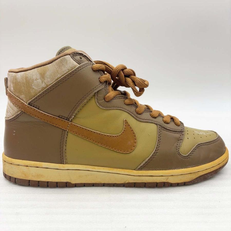 中古】ナイキ ダンク ハイ DUNK HIGH メイアタック 28.5cm メイプル 