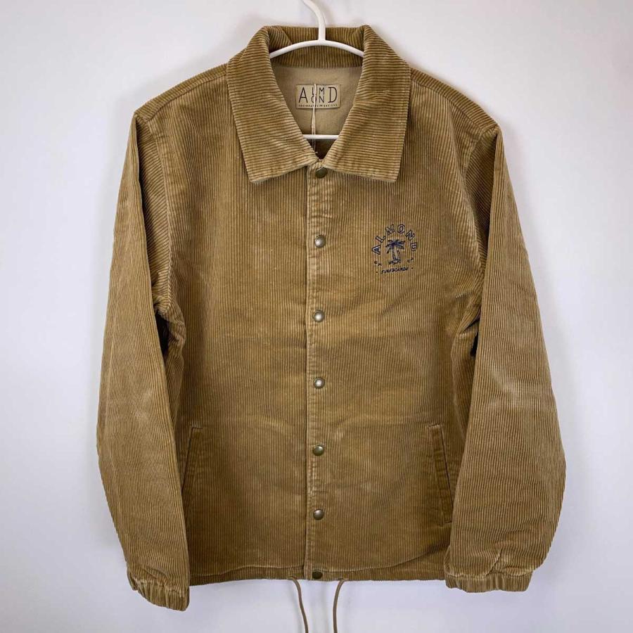 【中古・未使用品】Almond Surfboards & Design アーモンド サーフボード デザイン COUDUROY COACH コーデュロイ コーチ ジャケット L ネイビー OZ0008 ユニセックス 中古・未使用品】Almond Surfboards & Design アーモンド サーフボード