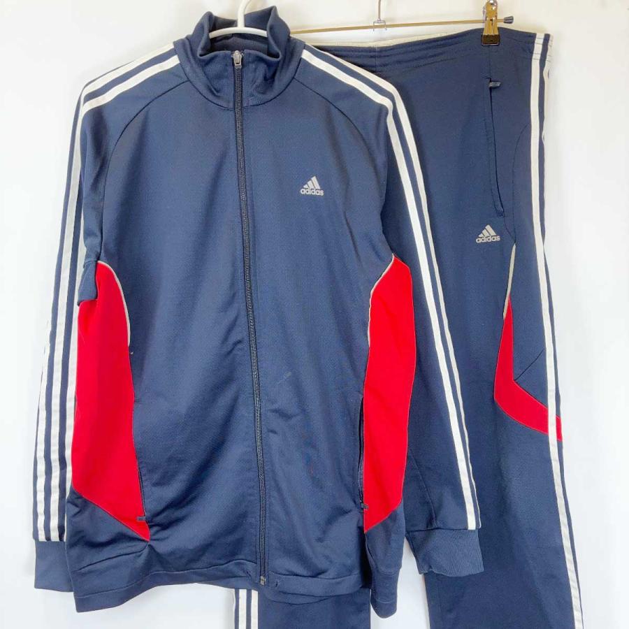中古】[上下セット] アディダス ジャージ ジャケット パンツ O 